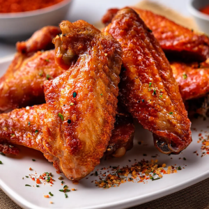 hot and spicy firecracker wings